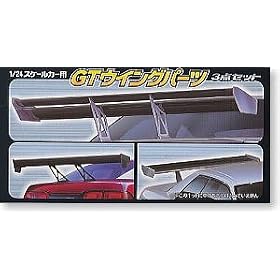 Aoshima #113 GT Wing accessory Set (set of 3 Wings) 1 24 Model Part from Wing Kits