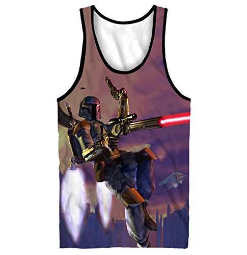 Star Wars Boba Fett Men's Sublimated Tank Top