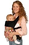 Action Baby Buckle Carrier Retro Squares with Black Straps