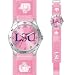 LSU Tigers Quartz Wrist Watch - Pink Ladies/Child Size