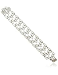 Ben-Amun Jewelry Crystal Baguette Bracelet, 6.5"