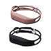 I-SMILE 2pcs Replacement Bands with Metal Clasps Wireless Activity Bracelet Sport Wristband For Fitbit Flex(No tracker, Replacement Bands Only) & Silicon Fastener Ring