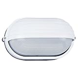 Sea Gull Lighting 8327 15 Single Light Piedmont Outdoor Wall Lantern with Frosted Ribbed Glass, White Powder Coat 41MQic31psL. SL160 Sea Gull Lighting 8327 15 Single Light Piedmont Outdoor Wall Lantern with Frosted Ribbed Glass, White Powder Coat
