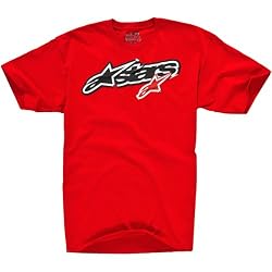 Alpinestars Stuck Men's Short-Sleeve Sports Wear Shirt - Red