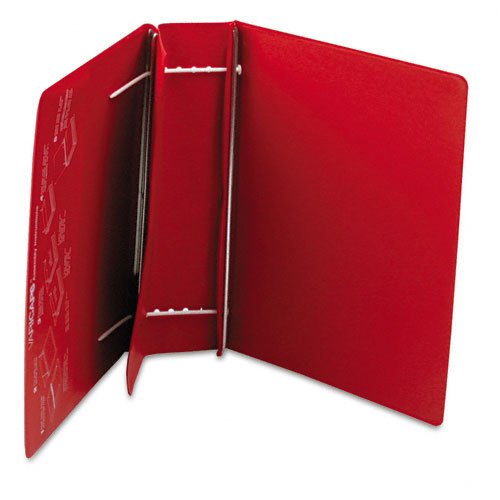 Charles Leonard® Varicap6 Expandable 1 To 6 Post Binder, 8-1/2 x 11, Red