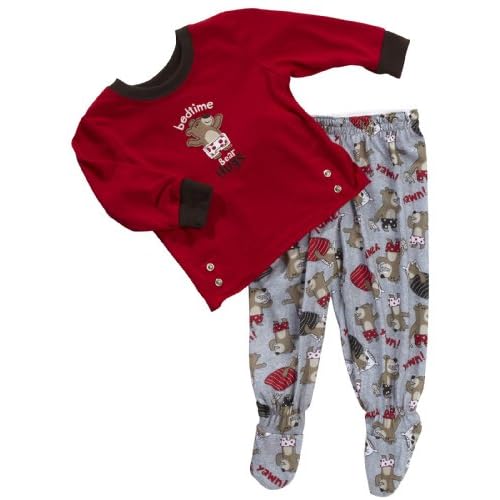 Carter's Bear SnapWaist Footed Pajama Set Infant