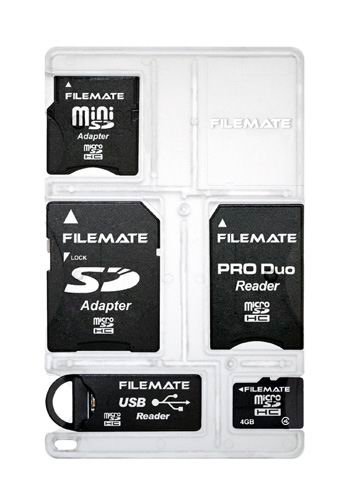 Filemate - Flash memory card - 4 GB - microSDHC