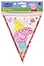 6.5ft Peppa Pig RED Birthday Party Pennant Flag Banner Bunting Decoration