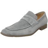 Calvin Klein Men's Dean Suede Loafer,Grey,13 M US