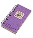 Email & Websites, An Online Journal - MINI Purple Hard Cover (prompts on every page, recycled paper, read more...)