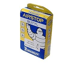 Michelin A1 AirSTOP Butyl Road Bike Tube - Presta Valve - Yellow/Blue Box
