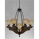 31623 - Triarch Lighting - Woodland Lodge - Seven Light Chandelier - Woodland Lodge