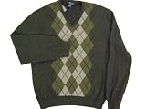 Review   / Men's Joseph & Lyman V Neck Argyle Sweater