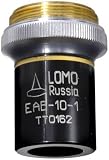 LOMO Objective, Plan Achromat, 10x, 0.25 N.A., OB-EAB10