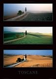 Toscane by Bruno Morandi. Art Print Poster 19.5 inches width by 27.5 inches height. Highest Quality Art Poster Print