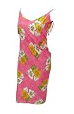 LALEELA Charmant couleur rose Floraled Sarong Wrap Paress Plage Paréo Robe station thermale Cadeau Fête des Mères