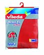 Vileda 03050 Perfect Fit- Elastic, Universale Paßform für Bügeloberflächen von 114-122cm Länge 34-42cm Breite, in rot oder blau (sortiert)