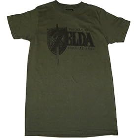 Nintendo Legend of Zelda A Link to the Past Logo Mens Slim Fit T-Shirt