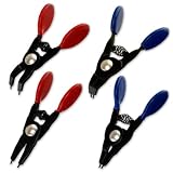 Buy 4pc Mini Retaining Snap Ring Circlip Pliers Set