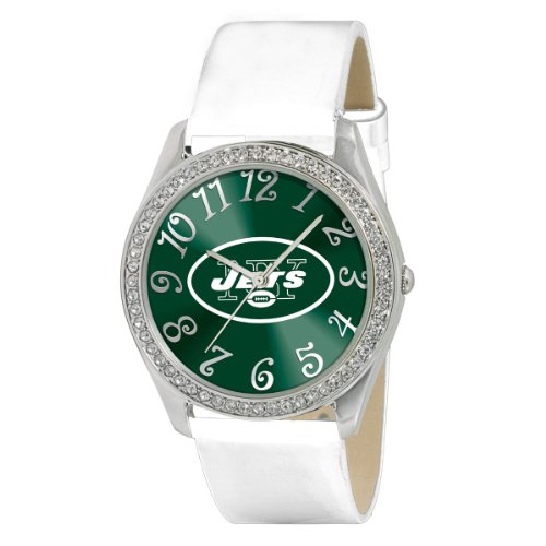Game Time Women's NFL-GLI-NYJ Glitz Classic Analog New York Jets Watch