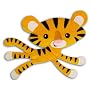 Rainforest Jungle Stripe Tiger Wall Hanging