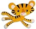 Rainforest Jungle Stripe Tiger Wall Hanging