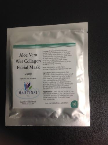 Aloe Vera Collagen Facial Mask ( Professional Use Only )