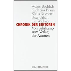 Chronik der Lektoren: Vom Suhrkamp zum Verlag der Autoren