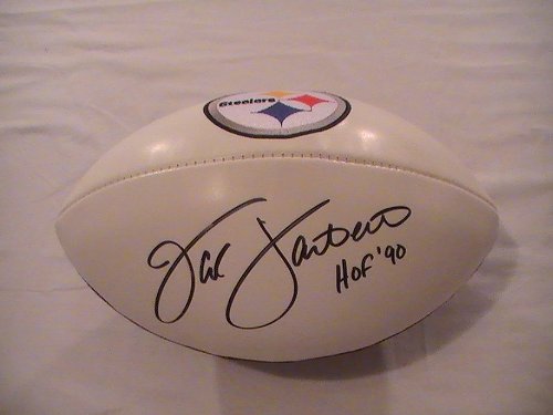JACK LAMBERT SIGNED AUTOGRAPHED PITTSBURGH STEELERS FOOTBALL COA + HOLOGRAM