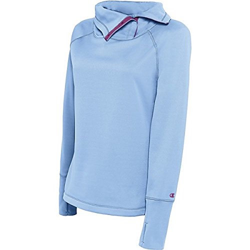 チャンピオン アウター パーカ＆スウェット Champion Women's Tech Fleece Open Bottom Mache Blue [並行輸入品]