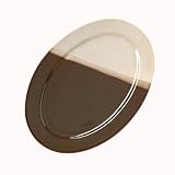 Pfaltzgraff Brownstone 17 Oval Platter