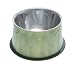Loving Pets Artistic Antique No-Tip Dog Bowl, 24-Ounce, Patina Green