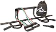 Black Mountain Products New Heavy Duty Doorway Chin Up Pull Up Bar and New 3 Strong Man Set of Resistance Bands
