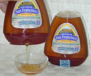 Granja San Francisco Mediterranean Honey, 12.3 oz. No-Drip Hive by Nutrexpa