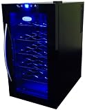 NewAir AW-180E Thermoelectric 18 Bottle Wine Cooler With Touch Screen