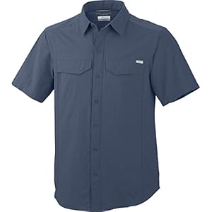 Columbia Men's Silver Ridge Short Sleeve Shirt, X-Large, Mountain