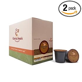 Gloria Jean's Coffees, K-Cup, Butter Toffee for Keurig Brewers, 24-Count Boxes (Pack of 2)