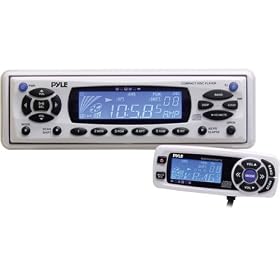 Marine AM FM MPX CD MP3 Player with Detachable Face