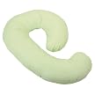 Snoogle Mini Compact Side Sleeper Pillow- Sage Dot
