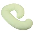 Snoogle Mini Compact Side Sleeper Pillow- Sage Dot