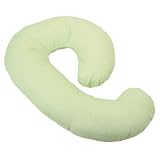 Snoogle Mini Compact Side Sleeper Pillow- Sage Dot