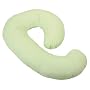 Snoogle Mini Compact Side Sleeper Pillow- Sage Dot
