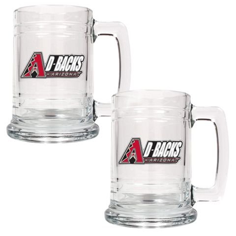 Arizona Diamondbacks Set of 2 Beer Mugs