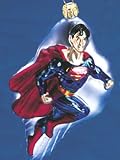 Kurt Adler Glass Superman Christmas Ornament #C4014