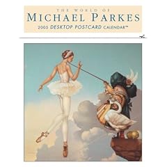The World of Michael Parkes: 2005 Desktop Postcard Calendar