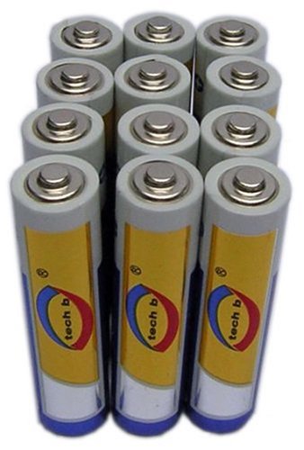 ALKALINE : Tech BTAA1201 Batteries 12 Pack Alkaline