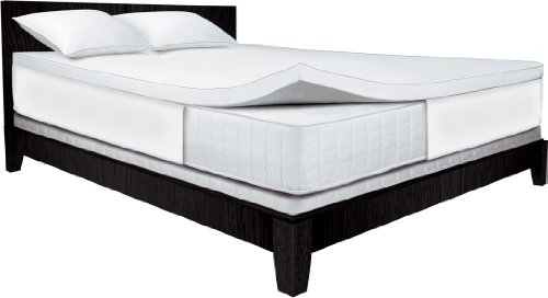 Serta 2-1/2-Inch Topper  2-Layer Contour Pillow,