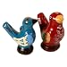 Sanyork Fair Trade Ocarina Clay Chirping Whistle Bird Set of Three Hand Made~peru