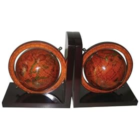 BNF HHGLBEND Kassel 4-3/8"(110mm) Diameter Globe Bookends