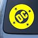Search : DC COMICS - Vinyl Car Decal Sticker #A1592 | Vinyl Color: Yellow